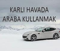 Karlı Havada Araç Kullanmak